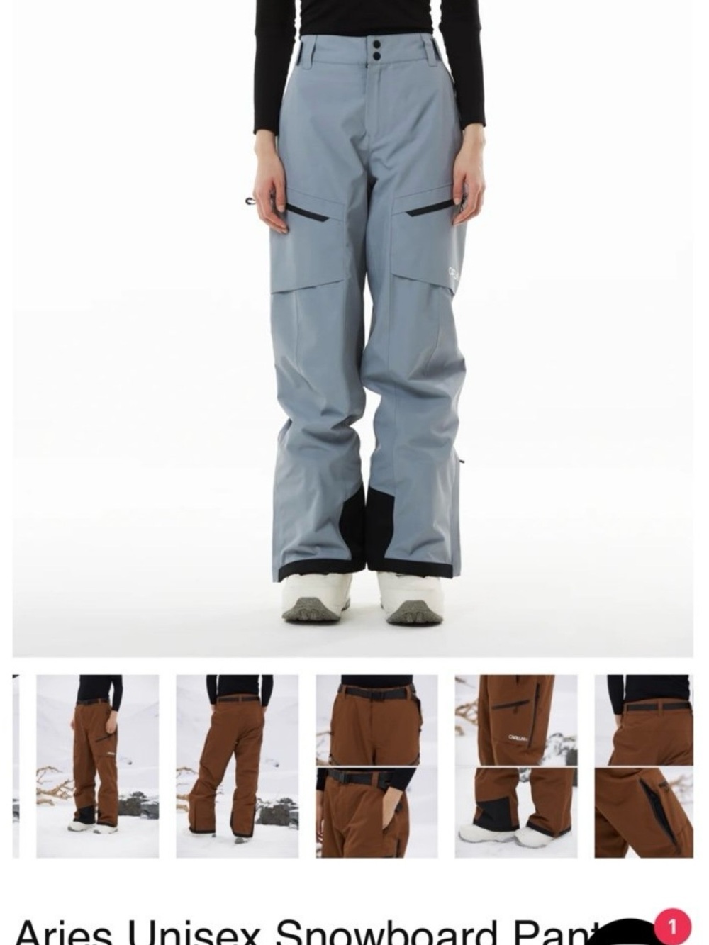 Capelin Aries Ski/Snowboard Pants
